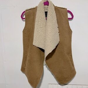Suede Fur Vest